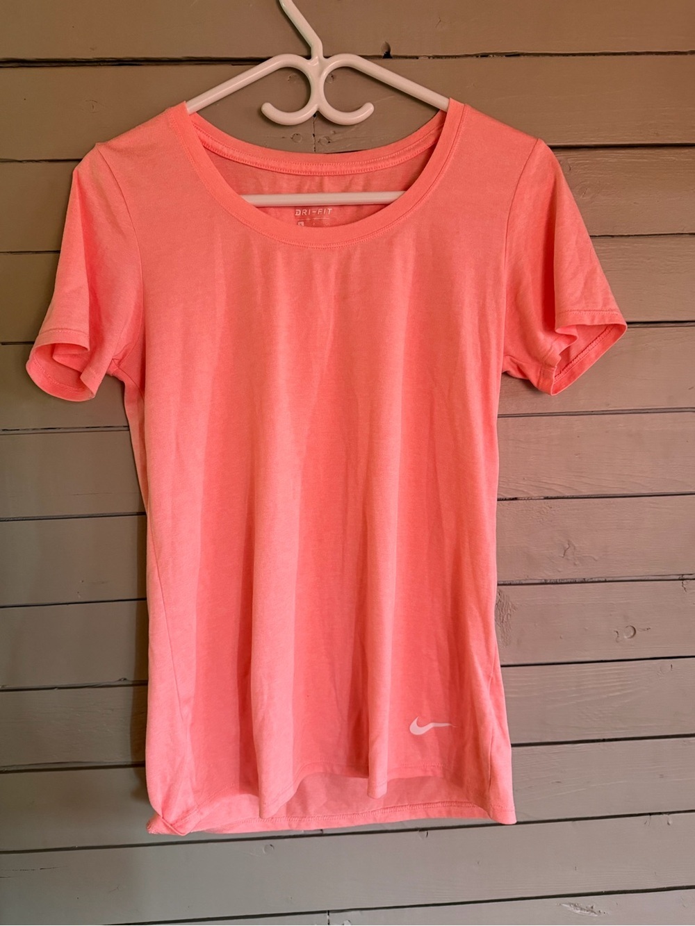 Nike Coral Pink Short Sleeve Dri-FIT Tee